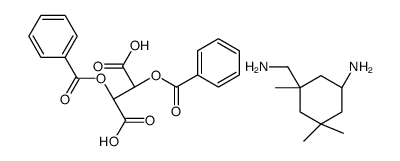 (1R,3S)-3-氨基甲基-3,5,5-三甲基环己胺-O,O'-联苯酰-L-酒石酸盐