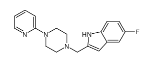 5-氟-2-{[4-(2-吡啶)-1-哌嗪]甲基}-1H-吲哚