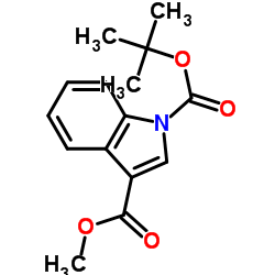 3-甲基-1H-吲哚-1,3-二羧酸-1-叔丁酯 (338760-26-2)