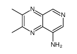 (6CI)-8-氨基-2,3-二甲基吡啶并[3,4-b]吡嗪 (109868-80-6)