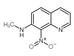 8-硝基-7-甲基氨基喹啉