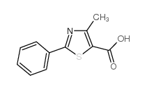 4-甲基-2-苯基噻唑-5-羧酸