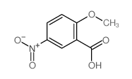 2-甲氧基-5-硝基苯甲酸