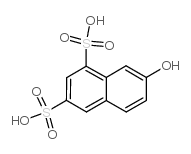 2-萘酚-6,8-二磺酸 (118-32-1)