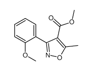 3-(2-甲氧基)-5-甲基异恶唑-4-羧酸甲酯3-(2-甲氧基)-5-甲基异恶唑-4-甲酸甲酯