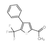 1-[4-苯基-5-(三氟甲基)-2-噻吩]-1-乙酮