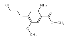 2-氨基-4-(2-氯乙氧基)-5-甲氧基苯甲酸甲酯
