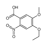 4-乙氧基-5-甲氧基-2-硝基苯甲酸