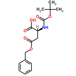 Boc-L-天冬氨酸 4-苄酯 (7536-58-5)