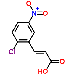 3-(2-氯-5-硝基苯基)丙烯酸