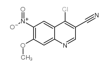 4-氯-7-甲氧基-6-硝基-喹啉-3-甲腈