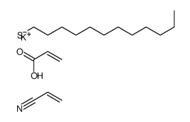2-丙烯酸与1-十二硫醇和2-丙烯腈的调聚物钾盐