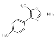 5-甲基-4-(对甲苯基)噻唑-2-胺