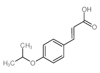 (2E)-3-(4-异丙氧基苯基)丙烯酸