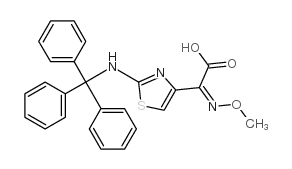 (Z)-2-(2-三苯甲氨基噻唑-4-基)-2-甲氧亚氨基乙酸