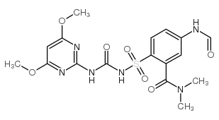 2-[3-(4,6-Dimethoxy-2-Pyrimidinyl)Ureidosulfonyl]-4-(Formamido)-N,N-Dimethylbenzamide