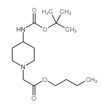 4-叔丁氧基羰基氨基-1-哌啶乙酸丁酯