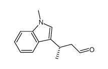 (S)-3-(1-甲基-1H-吲哚-3-基)丁醛