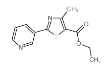4-甲基-2-(3-吡啶)-1,3-噻唑-5-羧酸乙酯 (39091-00-4)