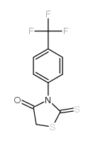 2-硫氧代-3-[4-(三氟甲基)苯基]-1,3-噻唑啉-4-酮 (57669-54-2)