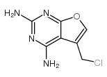 5-氯甲基呋喃并[2,3-d]嘧啶-2,4-二胺 (67194-86-9)