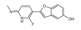 2-(2-氟-6-甲基氨基-吡啶-3-基)-苯并呋喃-5-醇