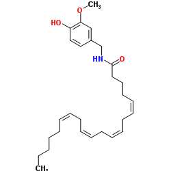 N-[(4-羟基-3-甲氧基苯基)甲基]-5Z,8Z,11Z,14Z-二十碳烷四氨基
