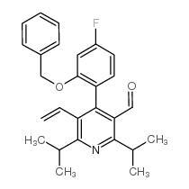 5-乙烯基-4-[4-氟-2-(苯基甲氧基)苯基]-2,6-双(1-甲基乙烯基)-3-吡啶甲醛