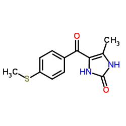 4-甲基-5-(4-(甲硫基)苯甲酰基)-1H-咪唑-2(3H)-酮