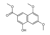 4-羟基-6,8-二甲氧基-2-萘羧酸甲酯