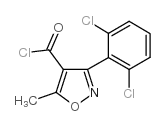 3-(2,6-二氯苯基)-5-甲基异唑-4-甲酰氯 (4462-55-9)