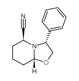 (3R,5S,8AR)-(-)-六氢-3-苯基-5H-噁唑[3,2-A]吡啶-5-甲腈