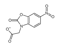 (6-硝基-2-氧代-1,3-苯并噁唑-3(2H)-基)乙酸 (19739-41-4)