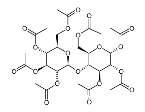 4-O-(2,3,4,6-四-O-乙酰基)-β-D-吡喃(型)葡糖基-D-吡喃(型)葡糖四乙酸酯