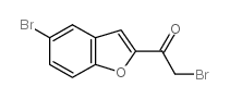 2-溴-1-(5-溴-1-苯并呋喃-2-基)-1-乙酮