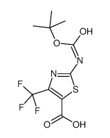 2-[(叔丁氧基羰基)氨基]-4-(三氟甲基)-1,3-噻唑-5-羧酸