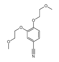 3,4-双(2-甲氧基乙氧基)苯腈 (80407-68-7)