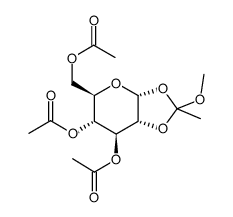 3,4,6-三-O-乙酰基-α-D-吡喃葡萄糖-1,2-（甲基原乙酸酯）