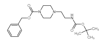 4-(2-叔丁氧基羰基氨基-乙基)-哌嗪-1-羧酸苄酯