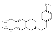 4-[2-(3,4-二氢-6,7-二甲氧基-2(1h)-异喹啉)乙基]-苯胺