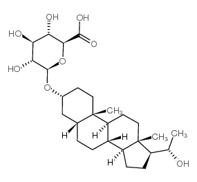 3-Alpha,20alpha-二羟基-5beta-孕甾3-葡糖苷酸