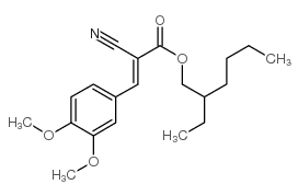 2-乙基己基-alpha-氰基-3,4-二甲氧基肉桂酸