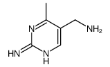 (8CI)-2-氨基-5-(氨基甲基)-4-甲基嘧啶 (19594-45-7)
