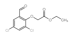 2-(2,4-二氯-6-甲酰基苯氧基)乙酸乙酯 (16861-40-8)
