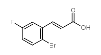 2-溴-5-氟肉桂酸 (202865-70-1)