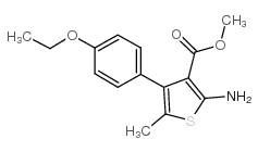 2-氨基-4-(4-乙氧基苯基)-5-甲基噻吩-3-羧酸甲酯