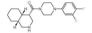 ((4S,4as,8ar)-去氢异喹啉-4-基)(4-(3,4-二氟苯基)哌嗪-1-基)甲酮