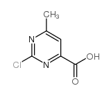 2-氯-6-甲基-嘧啶-4-羧酸