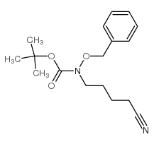 N-(4-氰基丁基)-N-(苯基甲氧基)氨基甲酸叔丁酯 (128173-50-2)