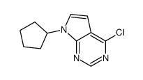 4-氯-7-环戊基-7H-吡咯并[2,3-d]嘧啶